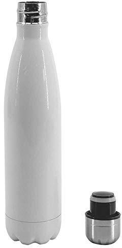 Botellas de Agua térmicas de Acero Inoxidable 750 ml | Ideales para ser Impresas Mediante la sublimación | Color Blanco