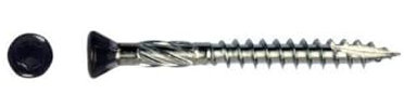 Vis pour bardages tête noire 4x45 Inox C2 par 200