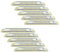 maxxi4you 10 x Premium Wischmopp Bodenwischer Baumwolle 80 cm
