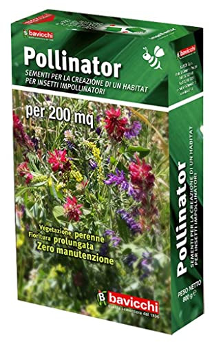Bavicchi Pollinator 800g, sementi per la creazione di un habitat per insetti impollinatori