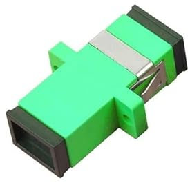 50–400 Stück SC-Glasfaser-Stecker-Adapter, SC/UPC-SM-Flansch, Singlemode-Simplex-SC-SC-APC-Kupplung (Color : 50pcs SC APC)