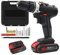 SANON Electric Screwdriver, 36V Cordless Power Drill Driver, Lithium Ion Drills Driver Screwdriver Set, Rapid Drilling, Rechargeable Battery, with LED Work Light, 1H Fast Charging