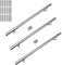 CAVATINY Edelstahl Handlauf Geländer für Treppen Brüstung Balkon - Wandhandlauf Wandhalterung - Innen und Außen Handlauf Geländer Treppengeländer Edelstahl (300CM)