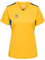 hummel Damen Hmlauthentic Pl Jersey S/S Woman T-Shirt, Sports Yellow/True Blue, L EU