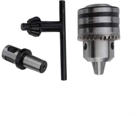 Robustes magnetisches Bohrfutter mit B16-Anschluss und 1 5 13 mm Spannfutter (D)