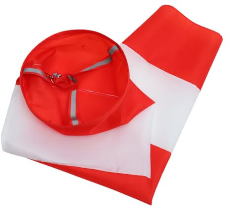 TINEASUR Girouette Étanche Déco De Jardin pour L'extérieur Ornements De Jardin Support De Mât De Drapeau Moulins à Vent De Jardin Piquet De Terre pour Mât De Drapeau Dehors Tissu Oxford