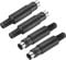 sourcing map 4 Pcs S-Video DIN Mini Male Socket 8 Pin Signal Transmission Mini Plug Mini Din Connector for TV DVD Computer Player(PS/2 Plug)