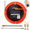 PROFERCA® Guía Pasacables Profesional de 4.5mm y 20 Metros de Poliéster Trenzado con Terminales Intercambiables | Accesorios de Repuesto | Pasacables Electrico