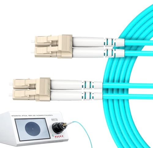Genérico Cable Óptico Digital,Cable de Red de Fibra Óptica - Adaptador Multifuncional 10Gbps Baja Pérdida para Internet Doméstico, Streaming, Redes, y Trabajo