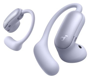 soundcore AeroFit 2 Pro by Anker, 2-in-1 Hybrid Earbuds with Awareness Mode and Focus Mode, Bluetooth 6.1, Hi-Res, LDAC, Spatial Audio, Al Clear Phone Calls, IP55, 34H Total Playtime