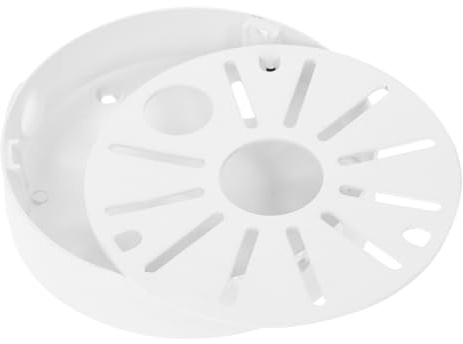 Holibanna Aluminium Anschlussdose für Überwachungskamera Stabile Kamera Junction Box Wetterfeste Kabelversteckbox Geeignet für Dome Kamera Wand Deckenmontage Korrosionsbeständig für Innen