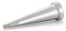 Weller LT K (T0054443899) Soldering Tip, Chisel, Long, Ø 1,2 mm for WXP 80/ WP 80/ WSP 80 Soldering Iron