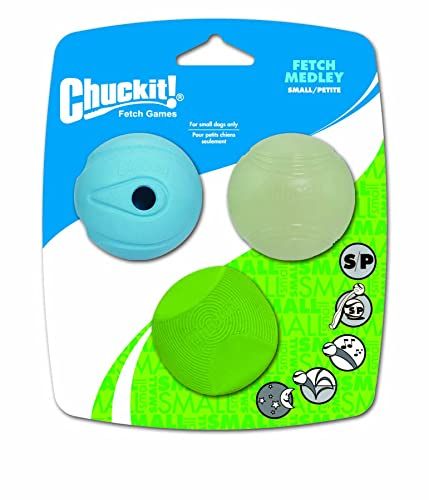 Chuckit! CH205101 Fetch Medley Bälle Small 3-er Set
