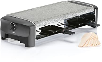 Princess 162830 Stone & Raclette Party – Parrilla para 8 personas