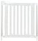 Fred Safety Screw Fit Pure White Wood Baby Safety Gate to Fit Openings 75cm to 104cm