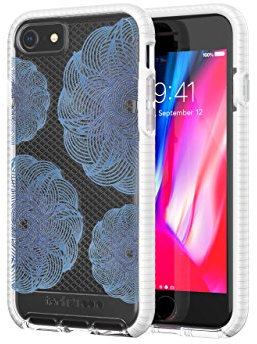 Tech21 T21-5787 Evo Check FlexShock skin shell case iPhone 8 Clear Blue