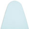 Encasa XO Housse Table à Repasser avec Feutre épaisseur 4 mm - Glace Bleue - Plain Couleurs Cotton, Elastic (Convient à la Norme Large Boards of 125x39 cm) Réfléchissant à la Chaleur