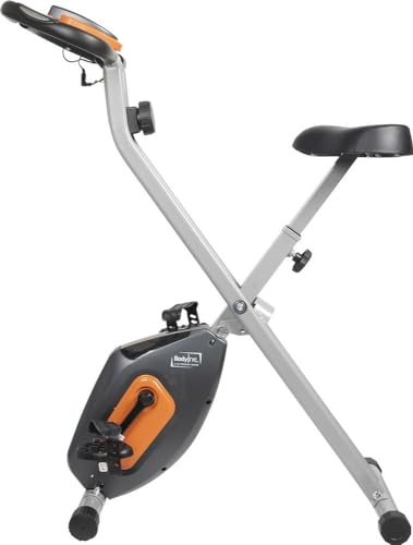 Cyclette Bici da camera X-Bike Star pieghevole salvaspazio - regolatore di sforzo fino a 8 livelli - computer digitale multifunzionale - fitness a casa - Certificato Ce e EN957