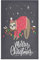 Mnsruu Geschirrtuch, Motiv: Frohe Weihnachten, Faultier, Schneeflocke, Winter, Küchentücher, Geschirrtuch, Geschirrtuch, 1 Stück, super saugfähig, weich, 71 x 46 cm