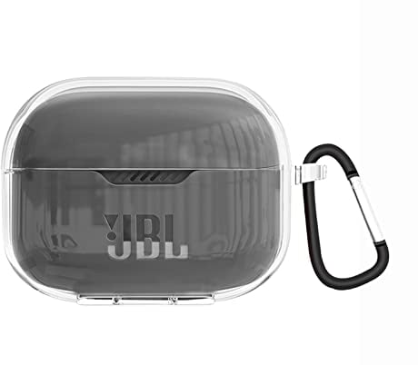 GIOPUEY Hülle für JBL Tune 230NC TWS, Transparent TPU Stoßfeste Schutzhülle, Ultradünn, Kein Geruch, JBL Tune 230NC TWS Hülle Silikon - Transparent