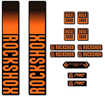 Adesivi compatibili con forcella bici Rock Shox Pike 2021