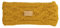 Aran Traditions Cable Knitted Style Headband (Amber) Unisex Single Headband