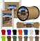 HERCULES Typ III Paracord 550 Paracord Seil Fallschirmschnur, 100' Desert Tan für Campingseil, Überlebensseil
