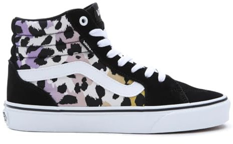 Vans Women's Filmore Hi Sneaker, Animal Gradient Purple/Multi, 4 UK