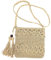 MUNSKT Strohtaschen Damen, Strandtasche Stroh, Boho Tasche, Vintage Strandtasche mit Quaste