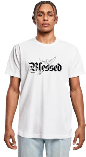 Mister Tee Herren Blessed Dove Tee White, XL