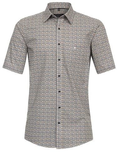 CASAMODA Freizeithemd Kurzarm Print Comfort Fit