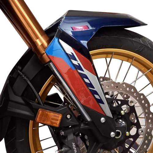labelbike - Adesivi in Resina Gel 3D Parasteli Moto Decorazioni e Protezioni compatibili con Honda Africa Twin Adv 2024