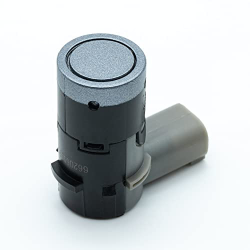 Parksensor für BMW 5er E60 Limousine E61 Touring lackiert in Wagenfarbe PDC Einparkhilfe Hinten (Silbergrau A08)