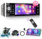 Autoradio 1 Din con Senza fili Carplay e Android Auto - Radio Bluetooth Touchscreen IPS da 5,1 Pollici con EQ, Mirror Link, Radio FM/AM/RDS, Bluetooth, Porta TF/AUX/USB, SWC + Telecamera di Backup