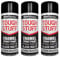 PNJB Tough Stuff Enamel Black Matt Spray Paint, Aerosol spray, Quick-drying, Excellent Coverage For Metal, Plastic, and wood, Lightweight & Portable, Versatile and Durable, 400ml, (3PCS)