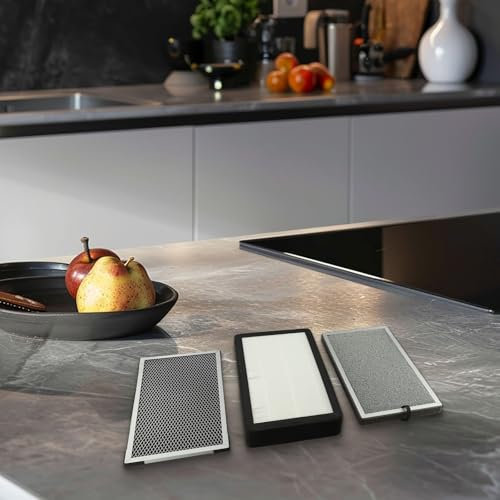 3-Layer Air Purification Filter Box, With HEPA & Carbon, Designed For Use With Inline Fans, Suitable For Various Ventilation Systems(100mm)