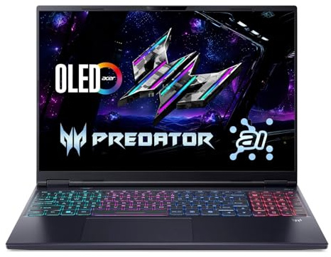 acer Predator Helios Neo 16S AI (PHN16S-71-90EF) 16 WQXGA 240Hz / Intel® Core™ Ultra 9 Prozessor 275HX / 64 GB RAM/NVIDIA® GeForce RTX™ 5070 Ti/Windows 11 Home/Abyssal Black