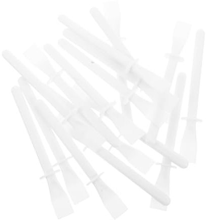 TOYANDONA 50pcs Palette Stick Glue Paint Tool Spatula Applicator for Crafts Woodworking