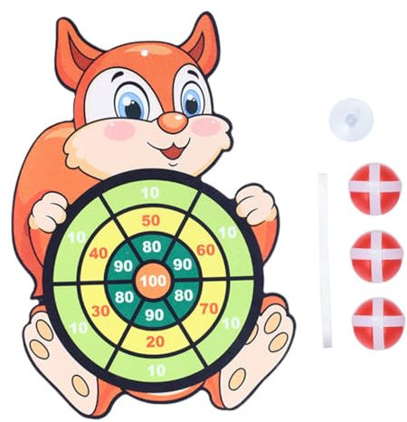 Supvox 2 Sätze GOO-Ball-Ziel Lernspielzeug Spielspielzeug Brettspielset Lernbrettspielzeug Klebriges Ballspielzeug Werfen Wurfspielzeug Kinderspielzeug Brett Flanell
