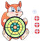 Supvox 2 Sätze GOO-Ball-Ziel Lernspielzeug Spielspielzeug Brettspielset Lernbrettspielzeug Klebriges Ballspielzeug Werfen Wurfspielzeug Kinderspielzeug Brett Flanell