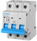 Interruttore magnetotermico 3P, occupa 3 moduli, 380V 415V, 25A C25, curva C, 6KA 6000A