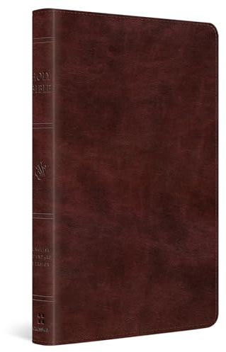 ESV Large Print Thinline Bible (TruTone, Mahogany)