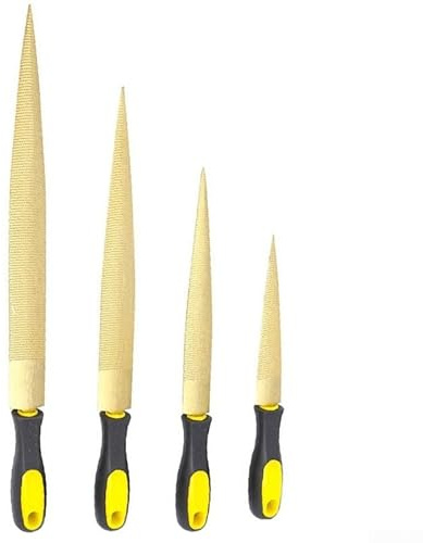 Râpe à bois en acier au carbone pour sculpture sur bois de 10,2 cm, outil à main pour menuiserie et projets de bricolage (10,2 cm)