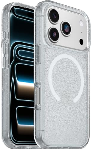 OtterBox React Series MagSafe Hülle für iPhone 17 Pro, stoßfest, sturzsicher, ultraschlank, schützende Hülle, Getestet nach Militärstandard, Stardust