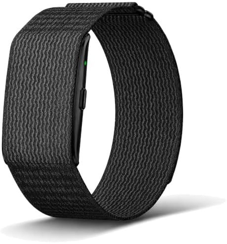 DuckDik Sense Smart Band senza Display Uomo Donna, Progettata in Spagna, Coach IA, Monitor Sonno Energia Recupero, Frequenza Cardiaca 24/7 HRV SpO₂, IP68, +45 Giorni, Senza Abbonamento, Nero