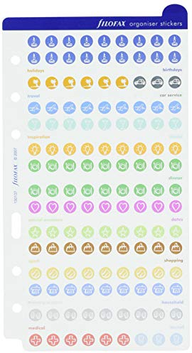 Filofax 130137 Organiser Stickers