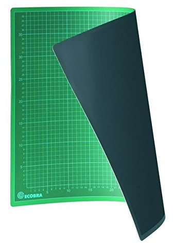Ecobra Schneidematte A1 Twin-Cutting-Mat Grün / Schw