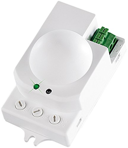 revolt Radar Sensor: Hightech-Bewegungsmelder mit Mikrowellen-Radar (Bewegungsmelder nur Menschen, Bewegungsmelder Menschen erkennen, Durchgangsmelder)