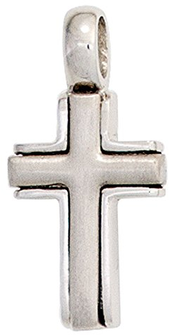 Jobo Damen-Anhänger Kreuz aus 950 Platin