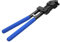 ECD Germany Pinza Combinata 2 in 1 Punzonatura e Infilatura per Bordi Lamiere Carrozzeria Pinze con Molla Profilatrici Punzonatrici Foratura Carrozzeria Ø 5 mm 290 mm Strumento con Manici Imbottiti